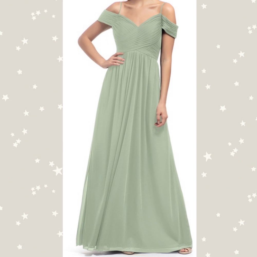 ⭐️Azazie Aja Dusty Sage Bridesmaid Dress⭐️